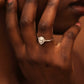 Teardrop Diamond Ring